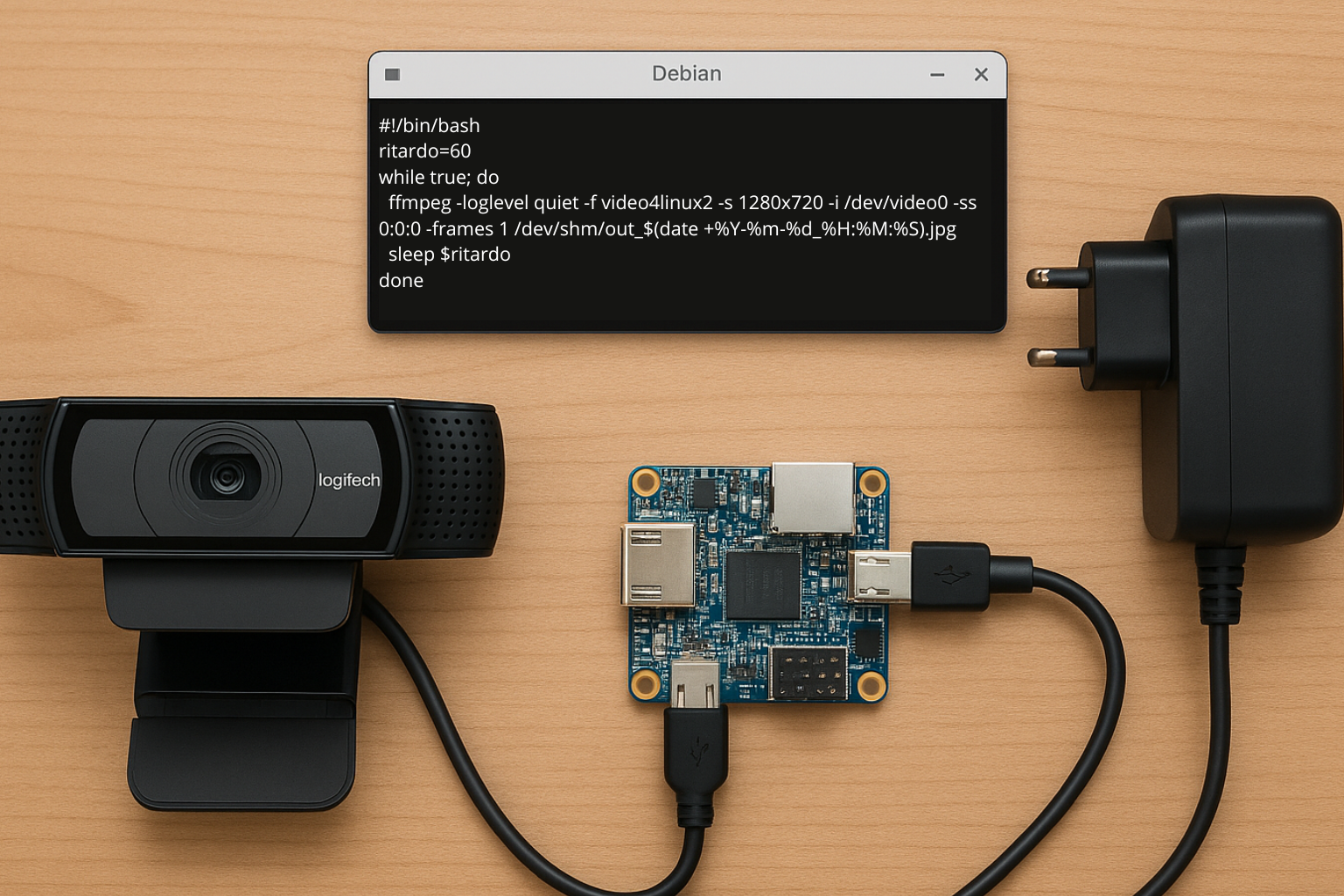 Embedded Linux Camera Come creare una Webcam di sorveglianza con GNU/Linux